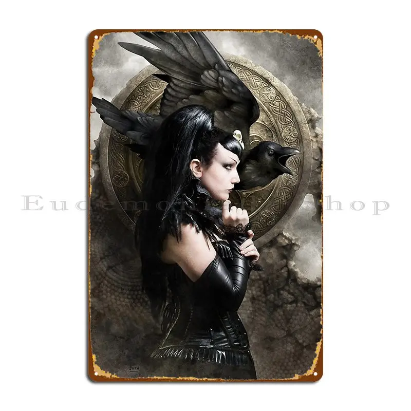 The Morrigan Metal Signs Club Create Club Party Club Living Room Tin Sign Poster