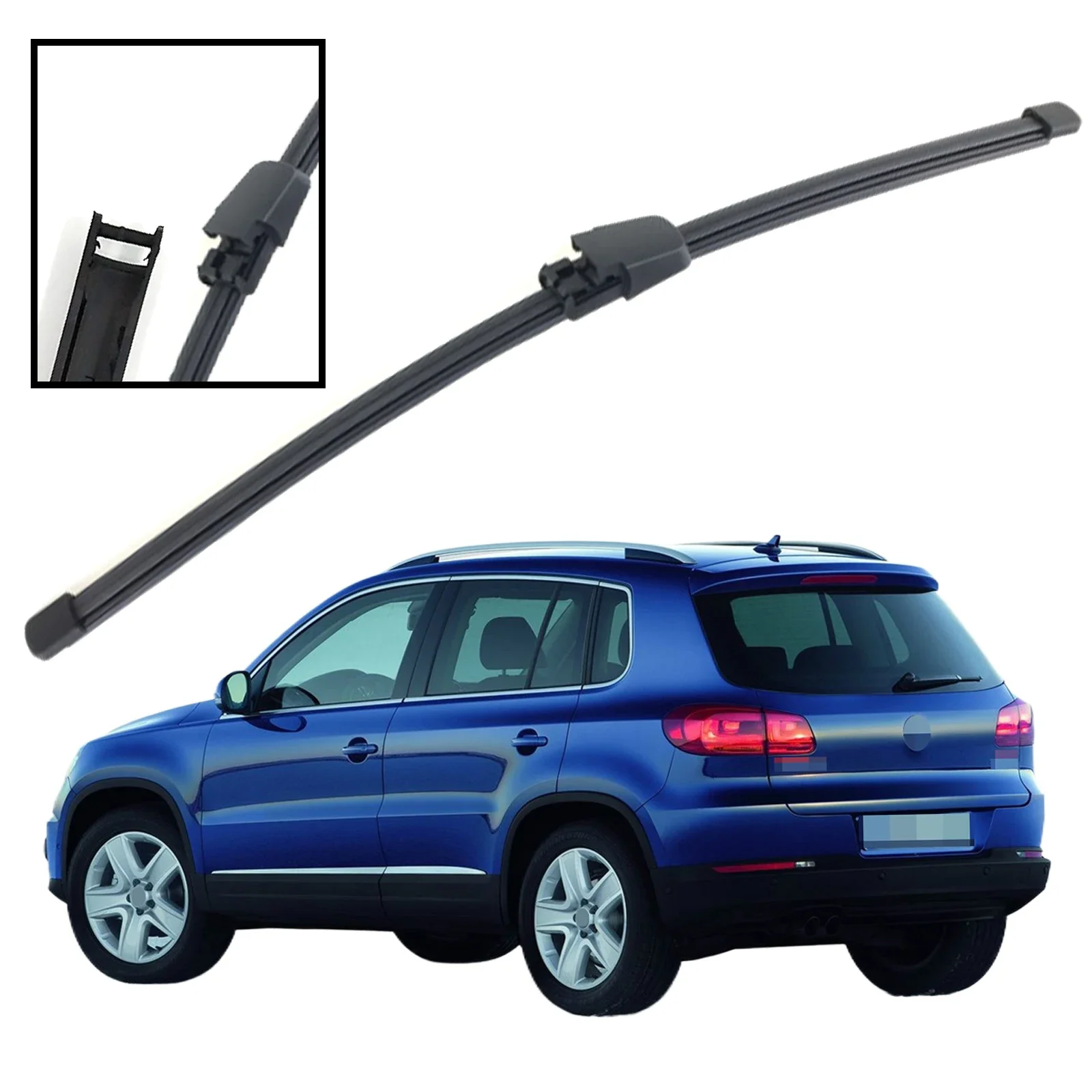 

13" Rear Windshield Windscreen Washer Wiper Blade For VW Tiguan MK1 2007-2017 Car Accessories Accsesories