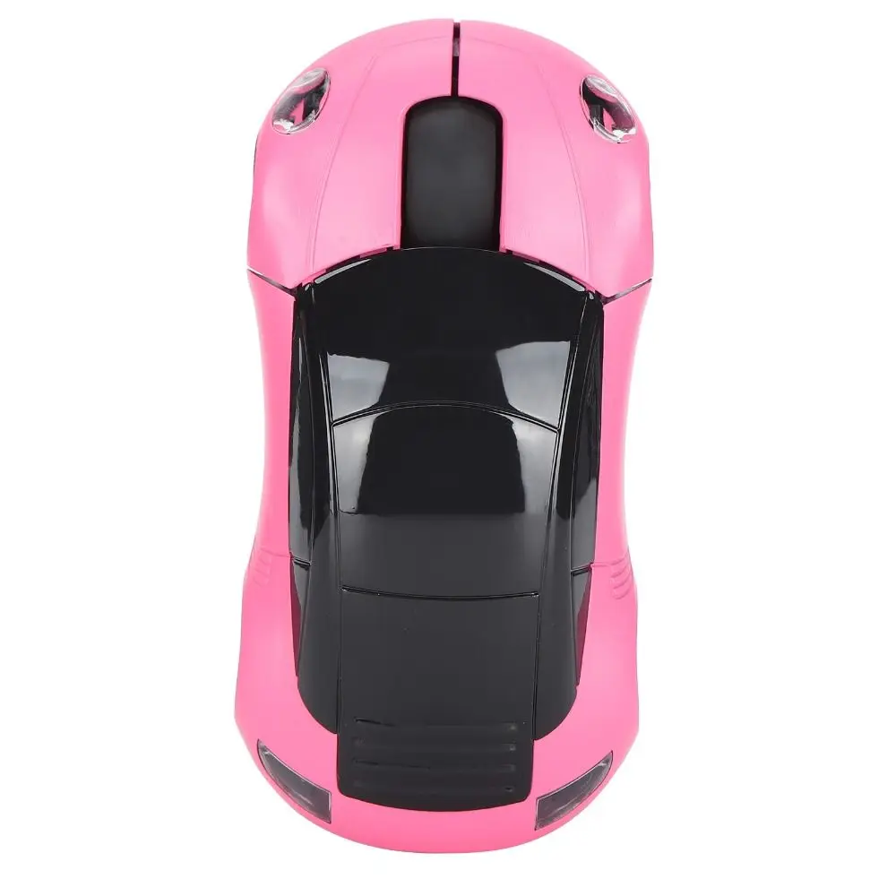 

Funny 2.4G Car Shaped Mouse Blue/Red/Pink/Black Portable Laptop Mouse LED Light Car Mouse Laptop Computer