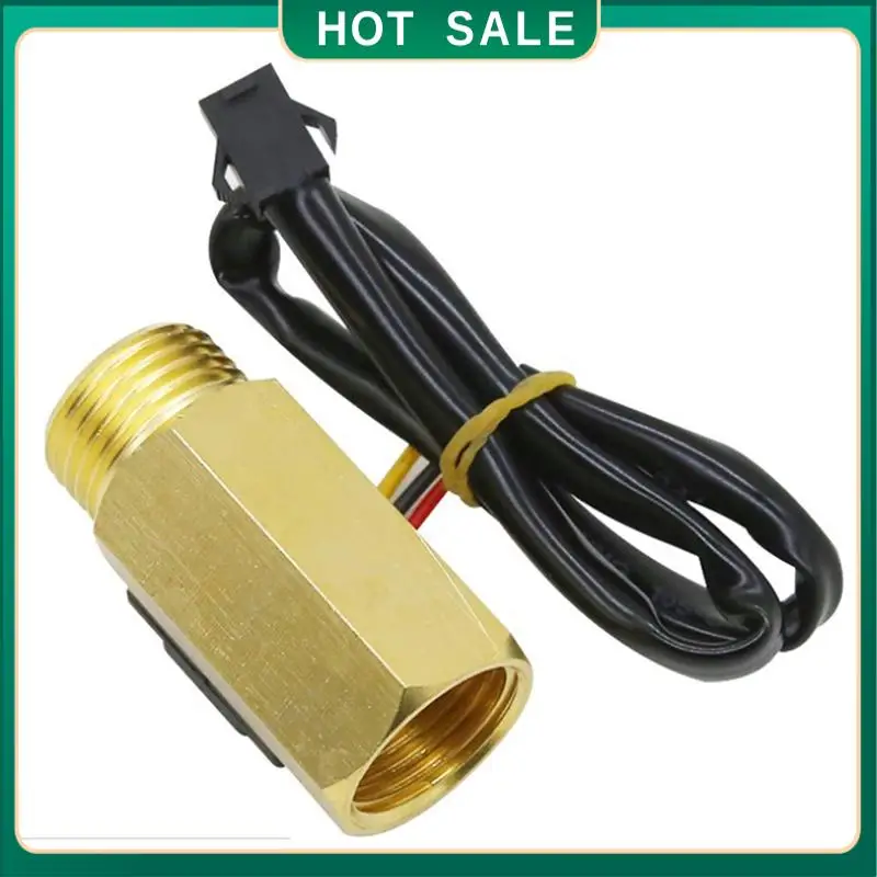 

My Home 2X G1/2 дюйма датчик Холла расхода воды переключатель расходомер для промышленного турбинного расходомера датчик расхода воды YF-B2