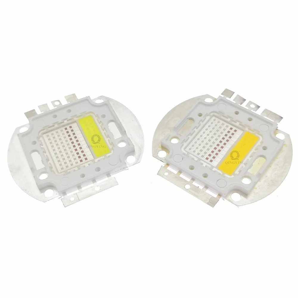 Chip de cuentas LED COB de alta potencia para público, reflector para escenario al aire libre, 100W, RGBW, RGBWW, 4 en 1, RGB + blanco/cálido, 1 a 5 unidades