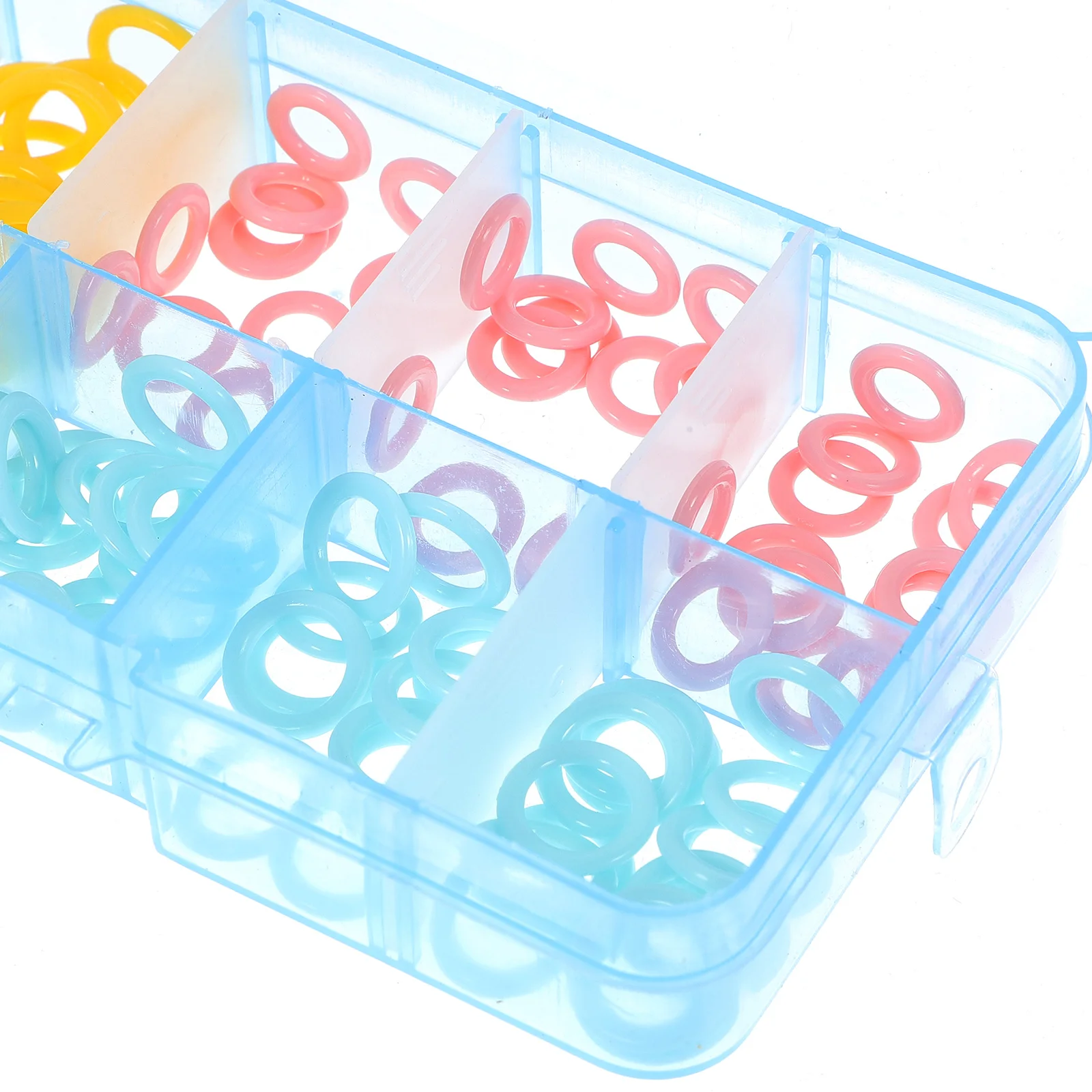 

120Pcs Knitting Stitch Markers Soft Flexible Plastic Durable Locking Stitch Clips for Crochet Accessories Craft