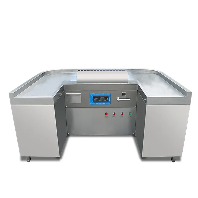 Electromagnetic grilling furnace, commercial grilling and purification machine