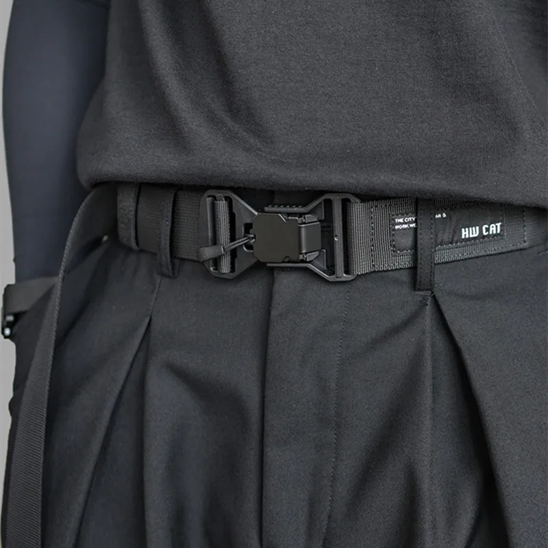 ベルト yoke MAGNETIC BUCKLE NYLON LONG BELT YOKE | MAGNETIC BUCKLE NYLON LONG BELT(ORANGE) | ロングベルト