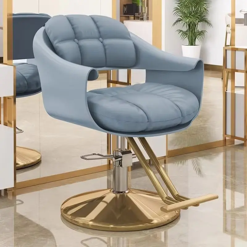 Styling Professional Luxury Barber Chair Cosmetic Makeup Working Barber Chair Barber Shop Sofy Do Salonu Beauty Salon Furniture