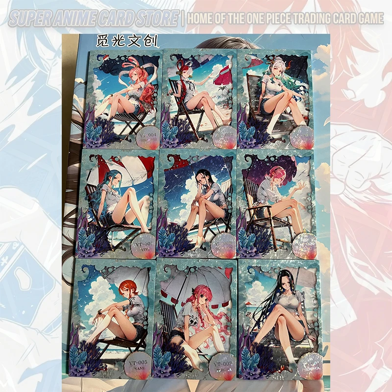 Japanese Anime Goddess Story Card Set YT US VC WY DR Nefertari D Vivi Yamato Nami Perona Carrot Vinsmoke Reiju Collectible Cards