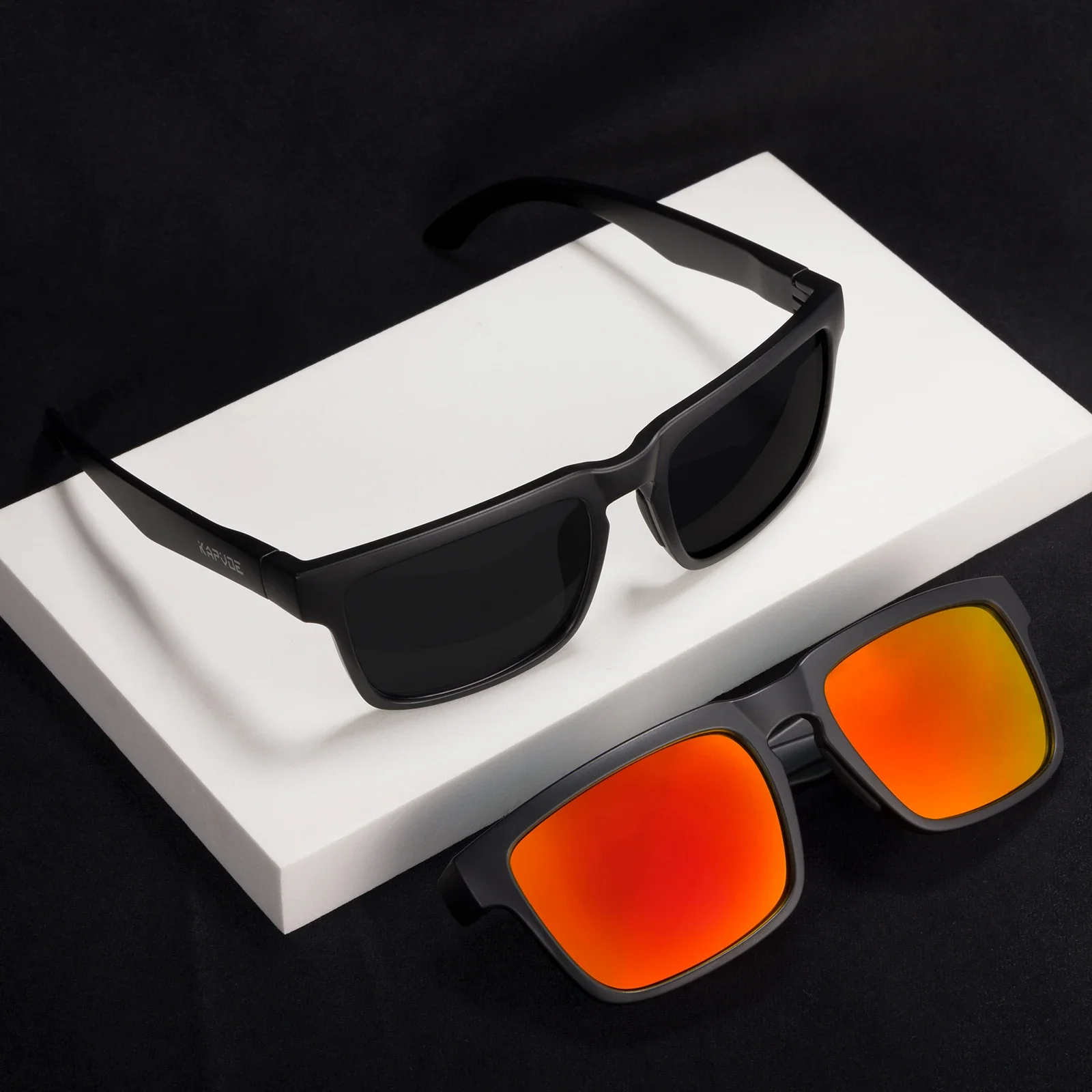 Kapvoe Polarized Sunglasses Fashion Fishing Hiking Skiing Driving Cycling Glasses for Men Women Sports MTB Riding Goggles UV400 image 5