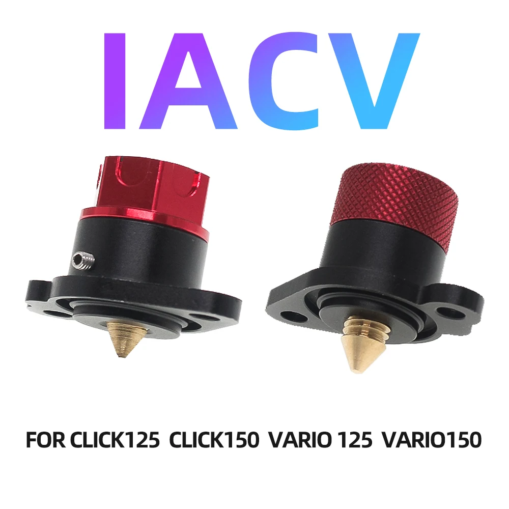 For Honda Click125 Click150 Vario125 Vario150 Beat FI Dio IACV ISC Solenoid Manual Idle Adjuster Throttle Body