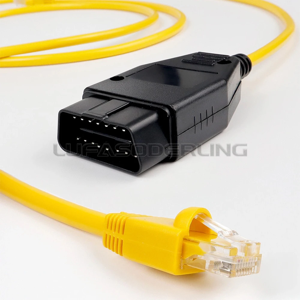 كابل ENET Obd لسيارة BMW F-Series ICOM E-SYS ISTA Bootmod3 Bimmercode Coding OBD2، 5.9 قدم/1.8 متر #6