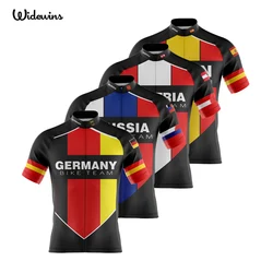 Men Cycling Jersey Sleeve Cycling Clothing Quick Dry Bicycle Short Sleeves MTB Mallot Ciclismo Enduro Shirts Bike Clothes Spain