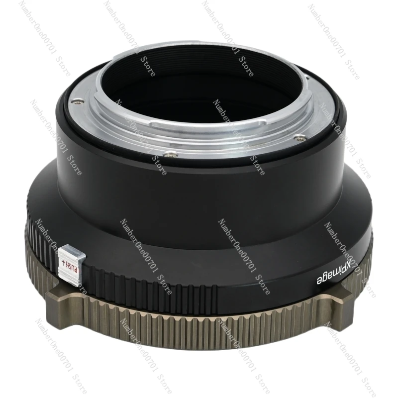 XPimage M645-EOS R Mamia 645 Lens to Canon RF R5 6 Micro Single Locking Adapter