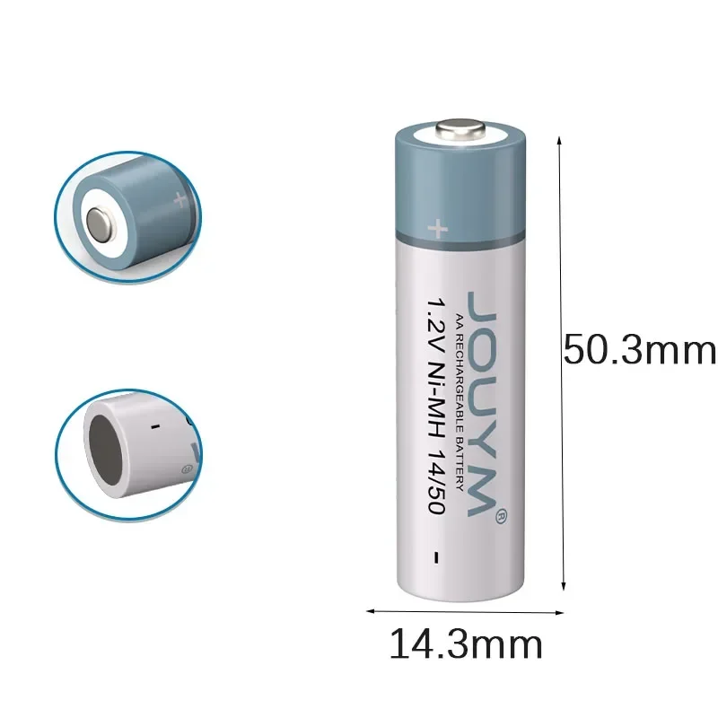 1-10pcs 1.2v ni-mh 2600mah aa bateria recarregável para controle remoto de eletrodomésticos, pequenos produtos eletrônicos.