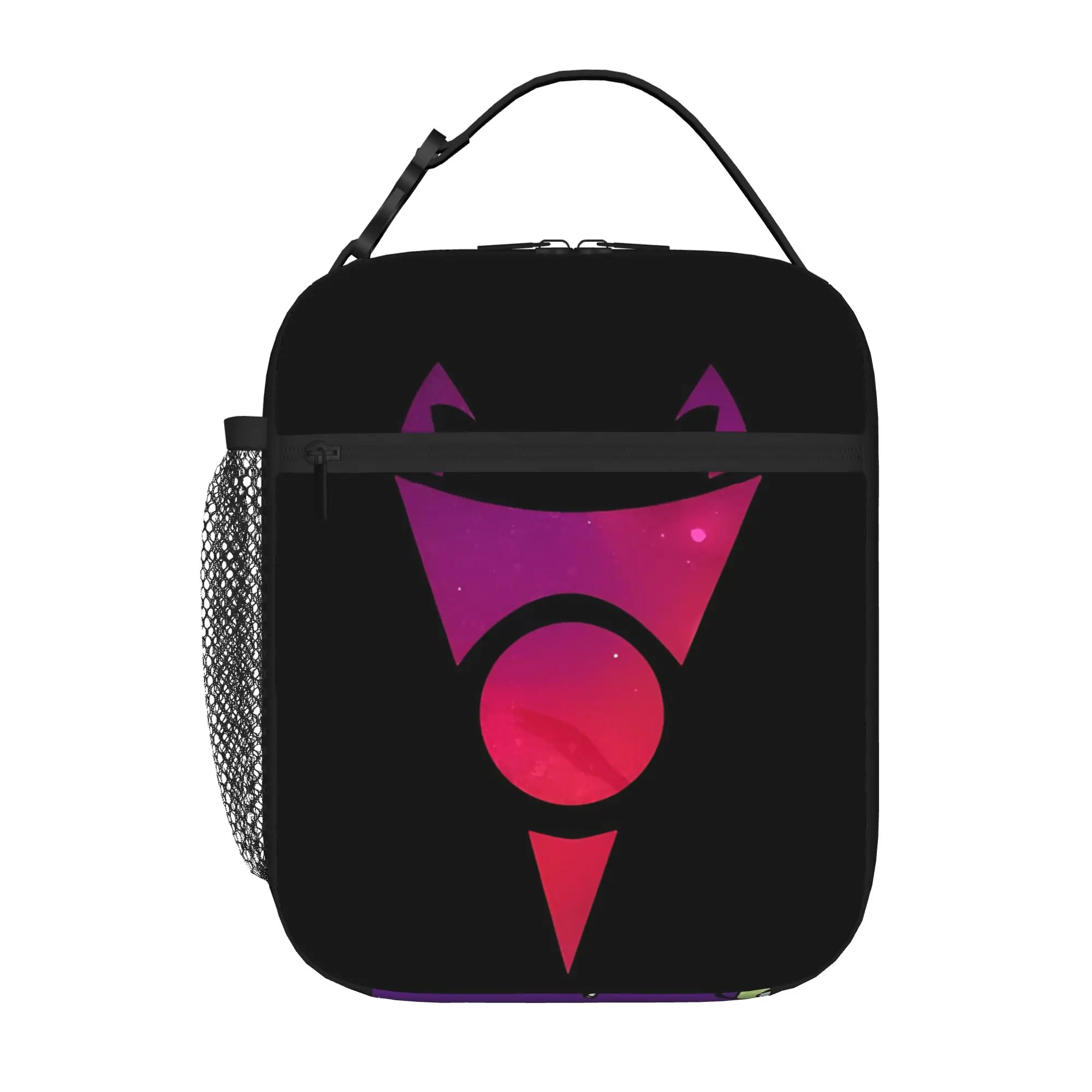 1 Piece For Students Food Container vintage alien Portable Pocket Invader Zim Zipper Closure Aluminum Foil Food Pouch For Travel