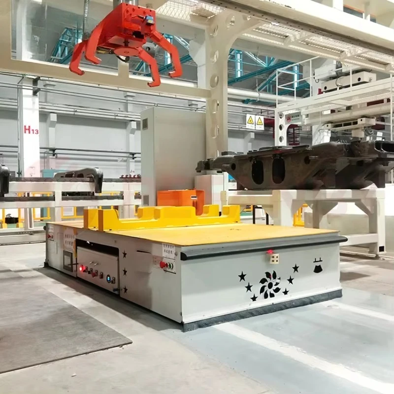 Customized 5T AGV Cart Navigation Material Handling Automated Guided Vehicles
