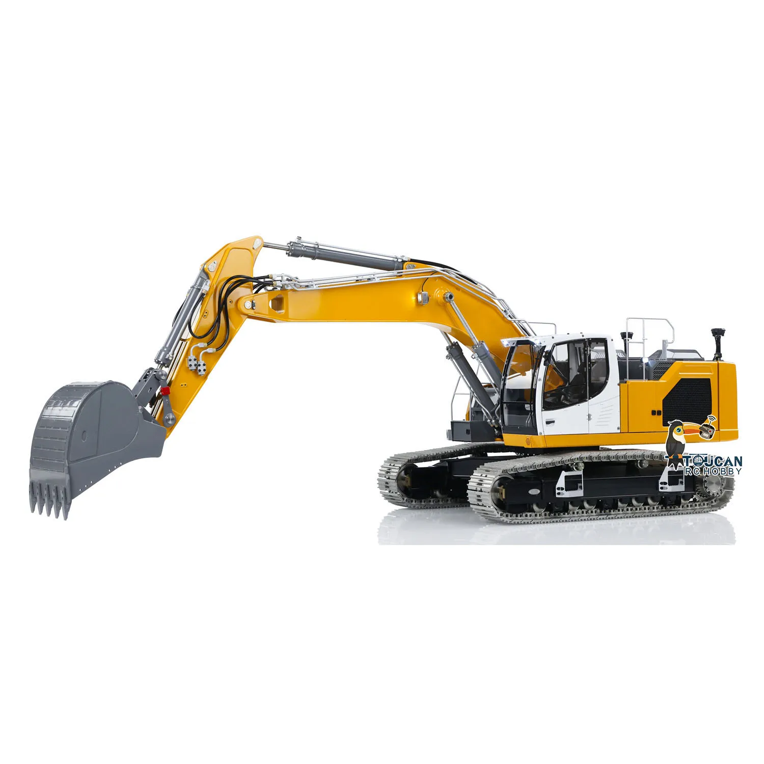 LESU 945 1/14 Metal RC Hydraulic Excavator Construction Vehicles Remote Control Digger PL18EV Lite Painted Assembled RC Toys