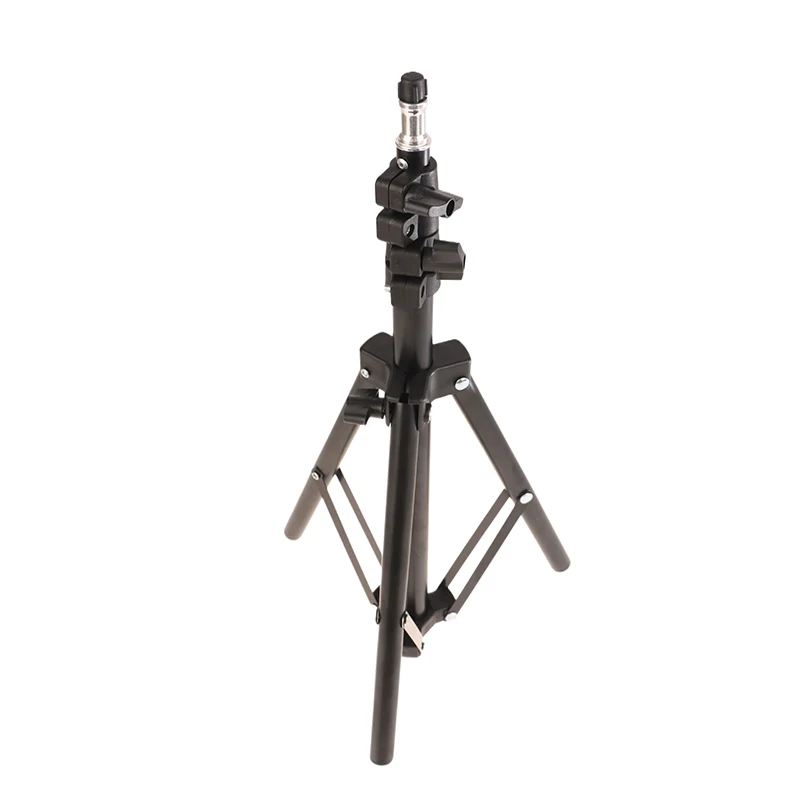 Universal Photo Light Tripod Stands Retractable Photo Light Stands Aluminum Portable Stands Adjustable Height For Photo Lights