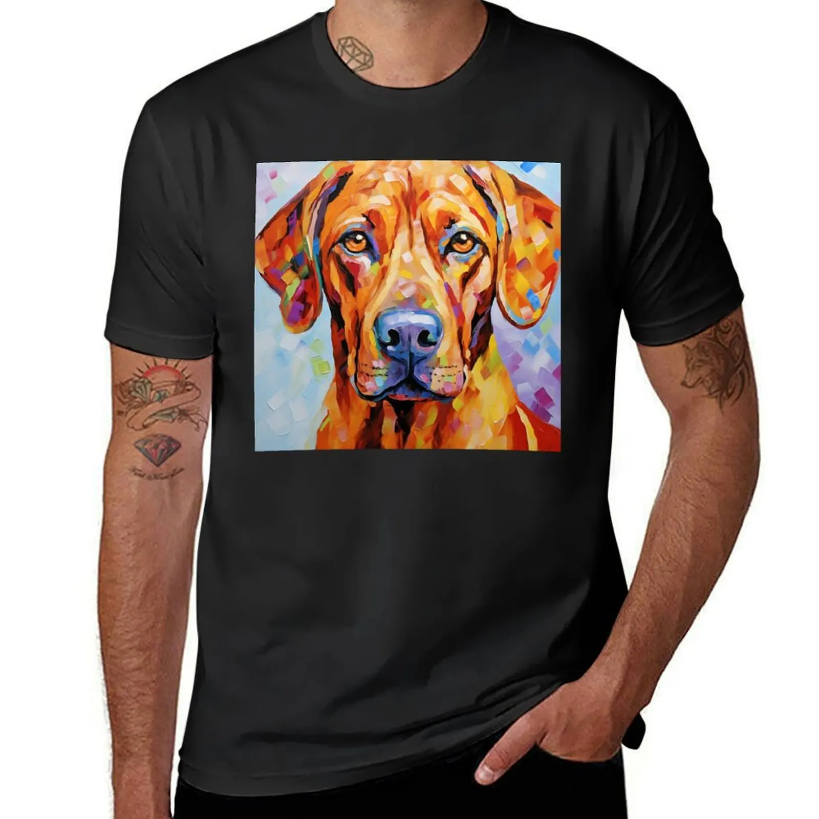 A Rhodesian Ridgeback Dream T-Shirt anime customs design your own plus sizes mens vintage t shirts