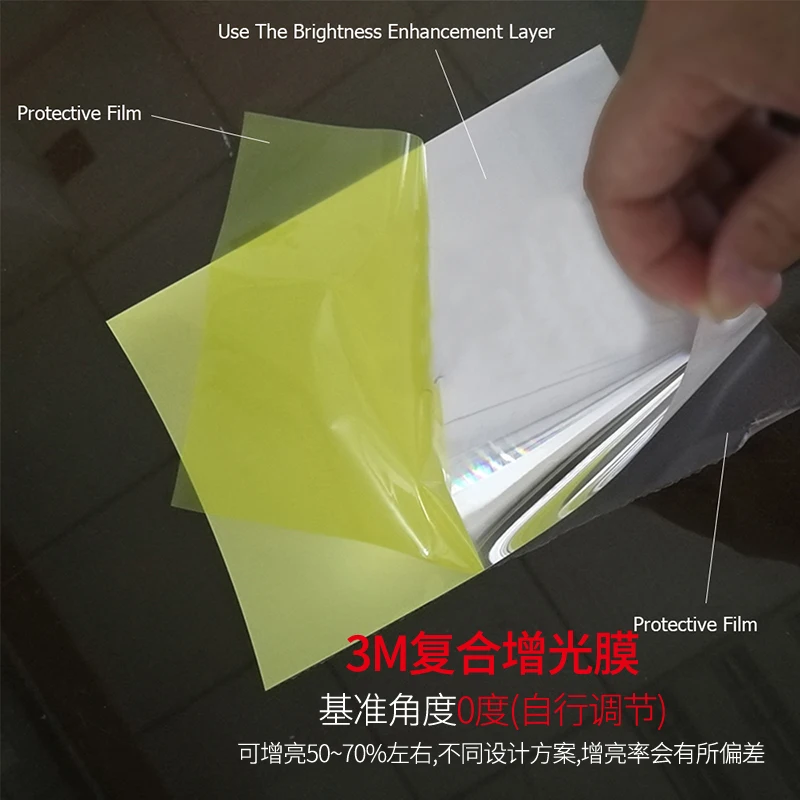 3M Prism Brightness Enhancement Film 3M BEF Composite Brightness Enhancement Film LCD Backlight Module Brightness Enhancement