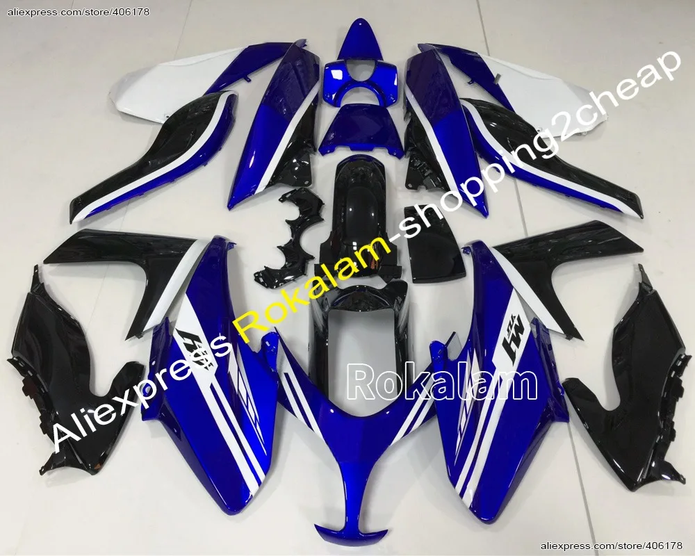 

For Yamaha TMAX 500 2008 2009 2010 2011 TMAX500 T-MAX500 Blue White Black Motorbike Fairing Kit