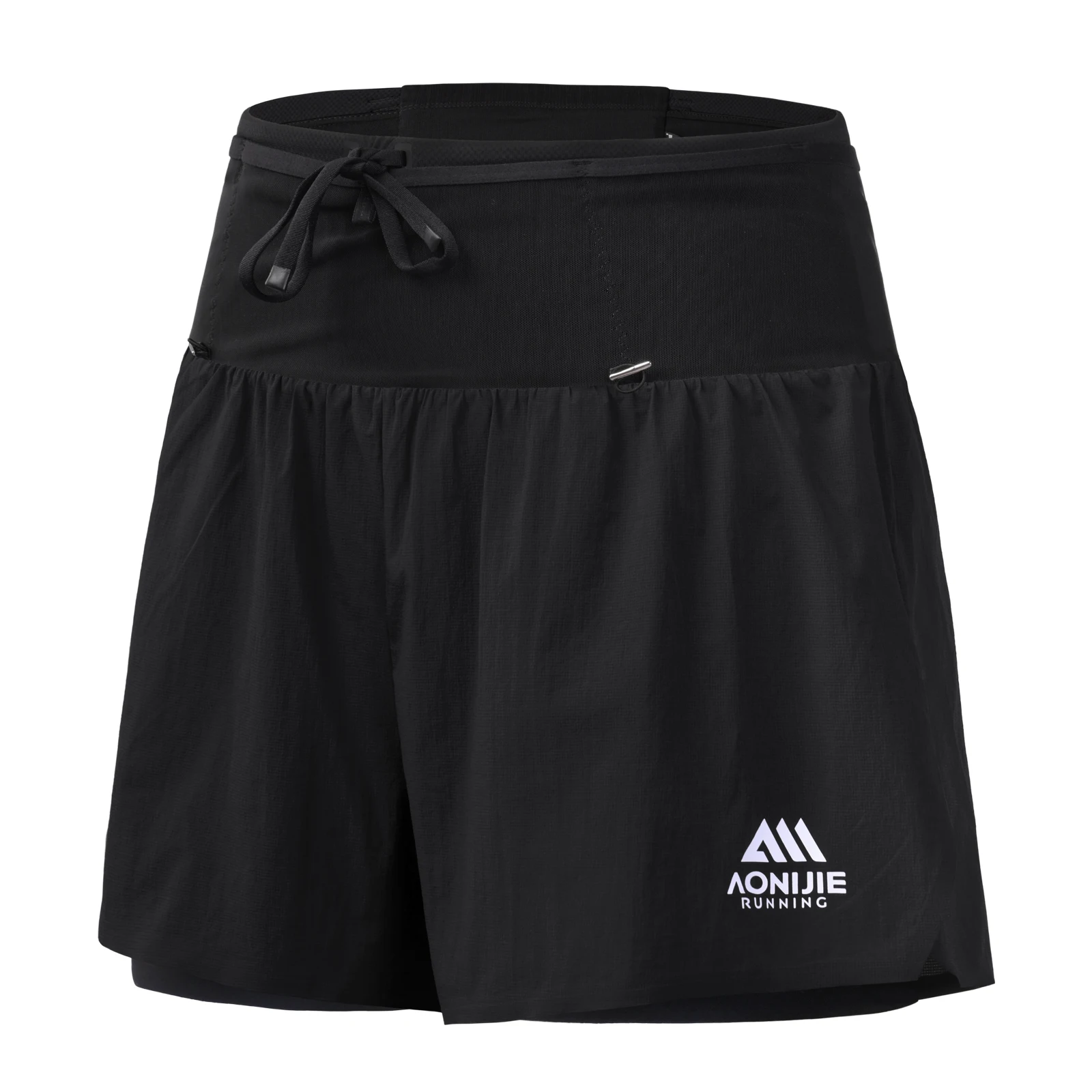 

Женские шорты для бега AONIJIE: быстросохнущие, для тренировок в зале, с высокой талией, для марафона и кросс-кантри