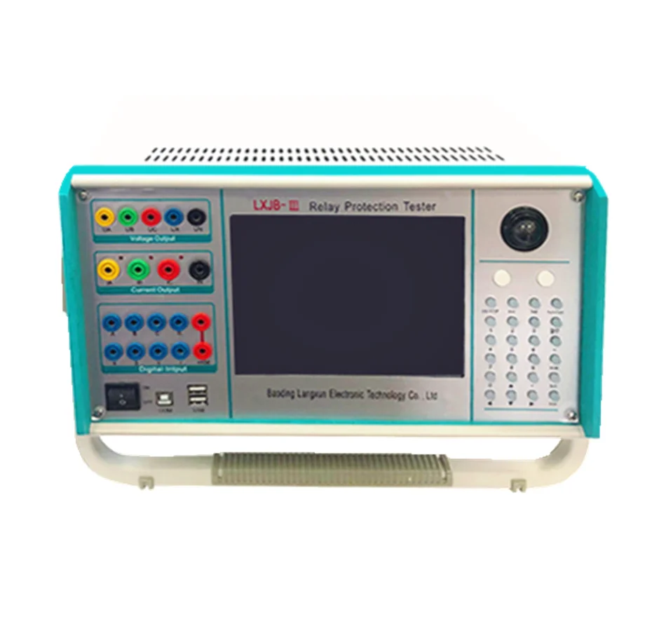 3 phase relay test set secondary injection relay test set relay protection testing device