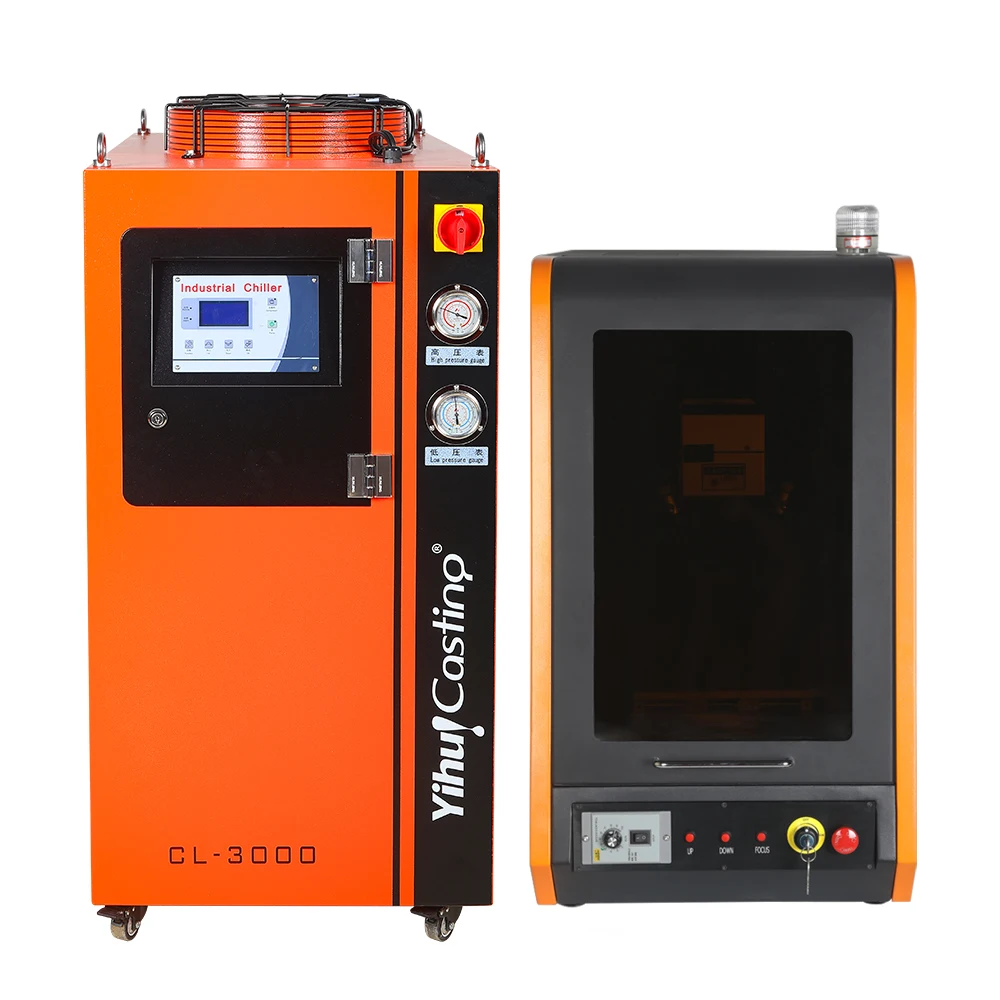 

Yihui Brand High Accuracy Water Cooling Machine Water Chiller for 20W 30W 50W Jewelry Laser Marking Engraving Machine