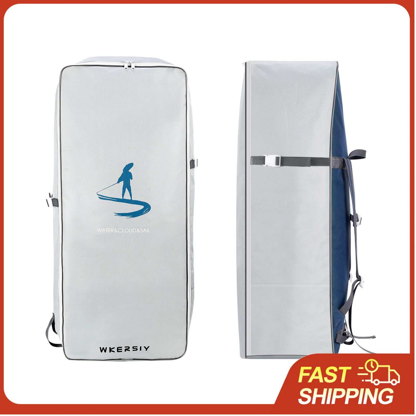 

Рюкзак для сапборда 105 л, водонепроницаемый, большой вместимости, портативный, из ткани Оксфорд, для SUP-досок и серфбордов