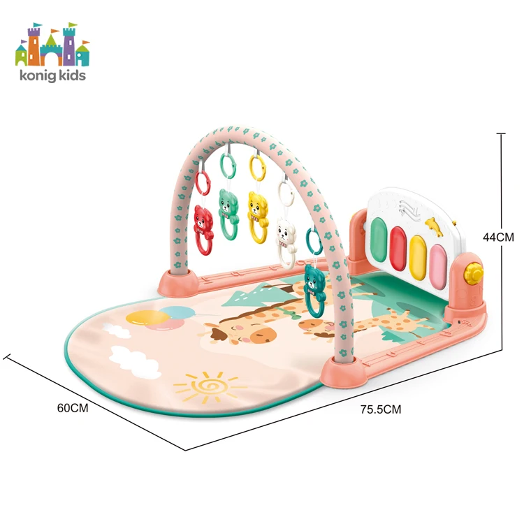 Konig Kids New New Design Kick N Play Piano Gym Gender Neutral Baby Baby Activity Play Gym Play Mats