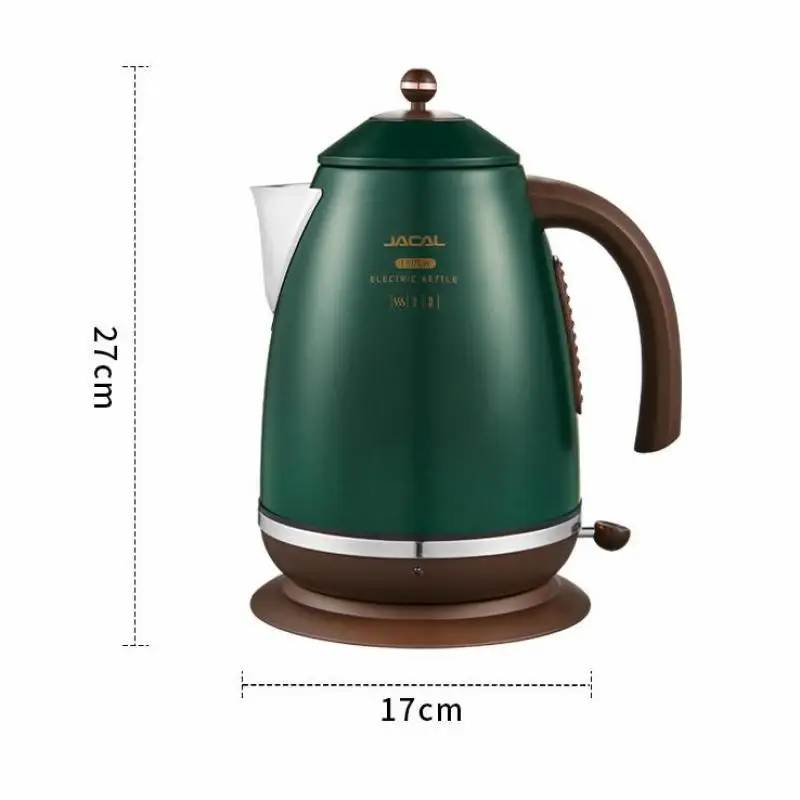 1.7 L Electric Kettle Household Water Boiler 304 Stainless Steel Electric Kettle Protable Water Health Pot Tea Maker Kettle G242