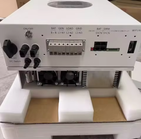 SPA08H Grid-connected/Off-grid MPPT + WIFI/4G Interface - 8KVA Single-phase Low-voltage Hybrid Inverter