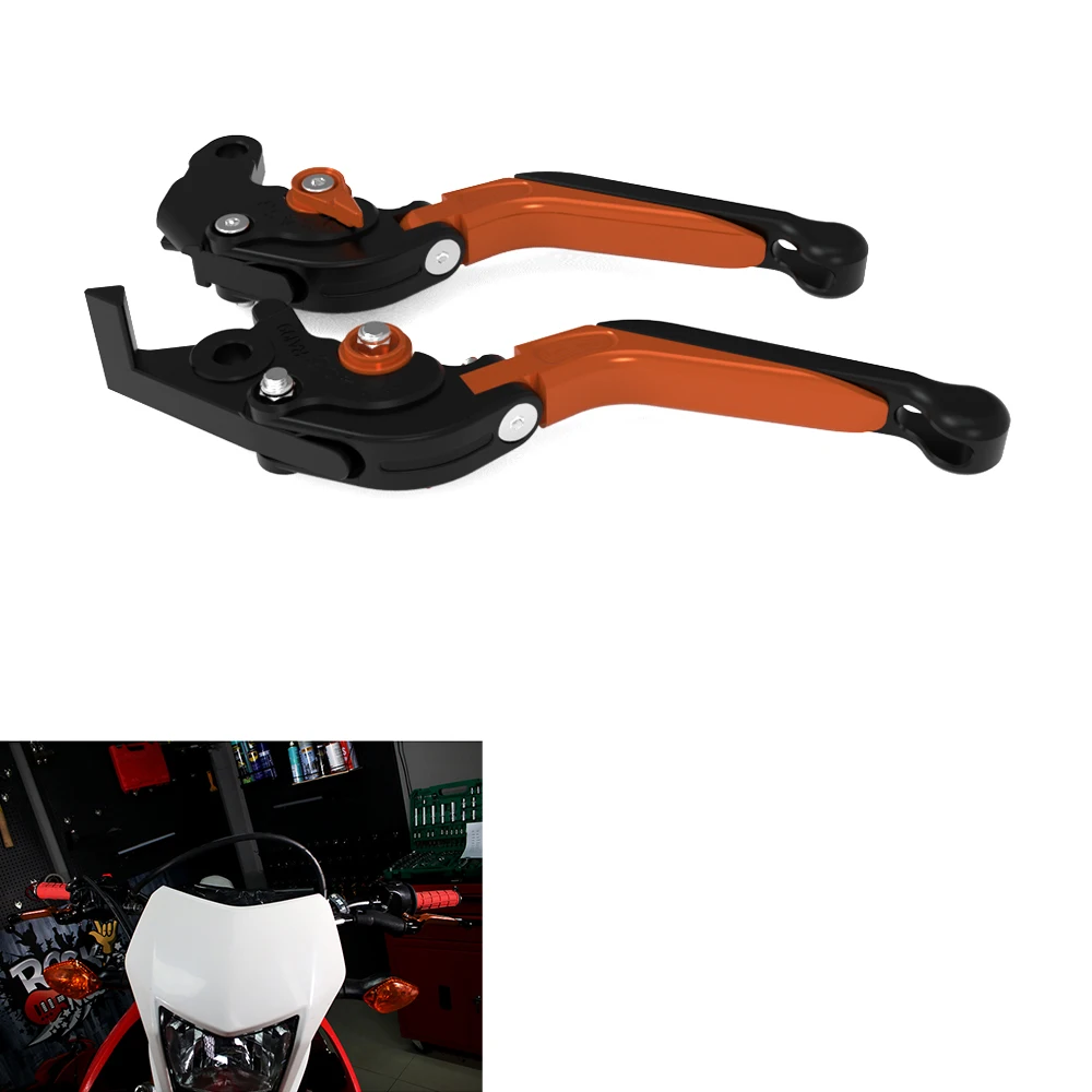 

Motorcycle Accessories For KTM DUKE R 690 2014 2015 2016 2017 2018 Adjustable Folding Extendable Lever Brakes Clutch Lever Brake