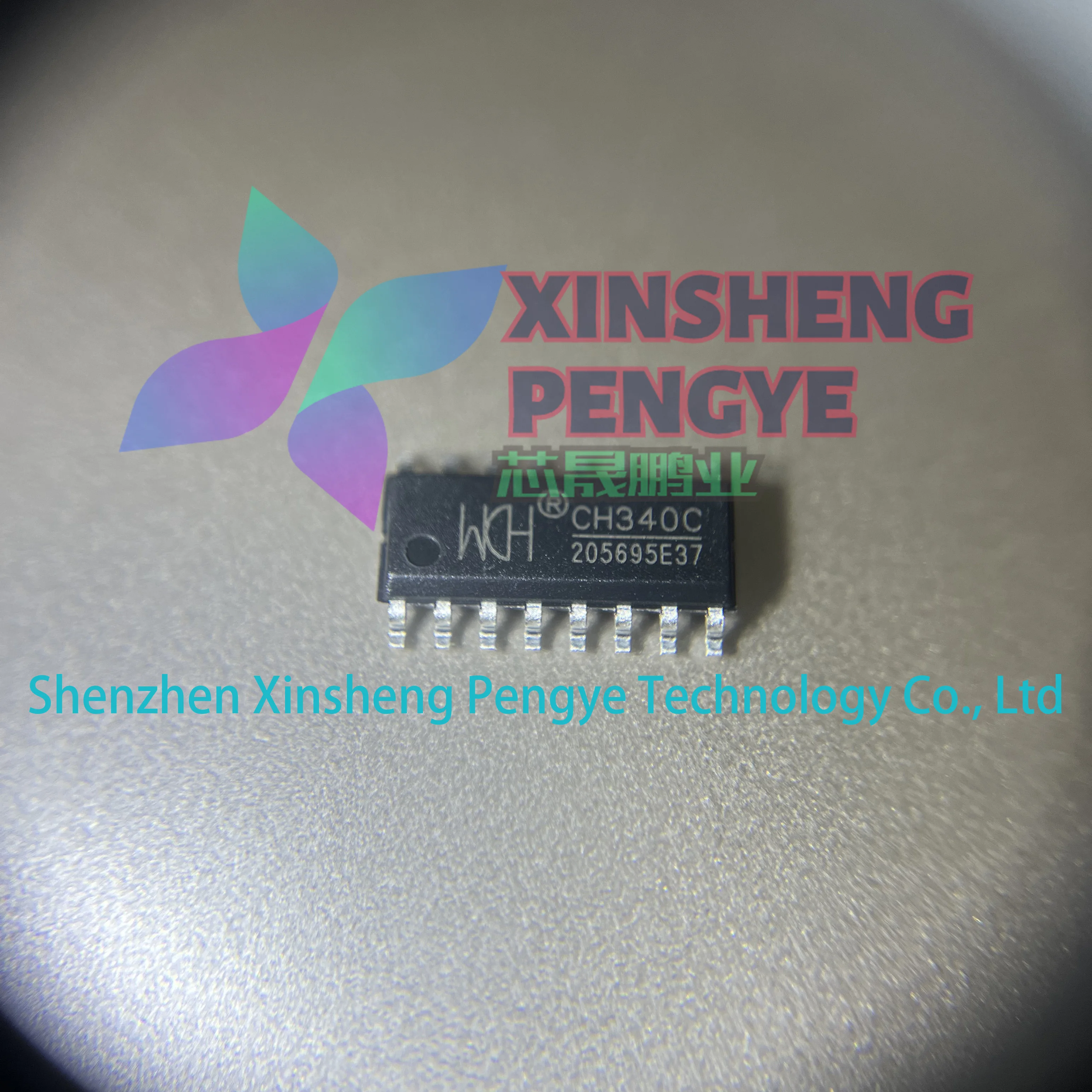 고품질 CH340C 패키징 SOP-16 USB2.0 USB 변환 칩 트랜시버 IC 재고 있음