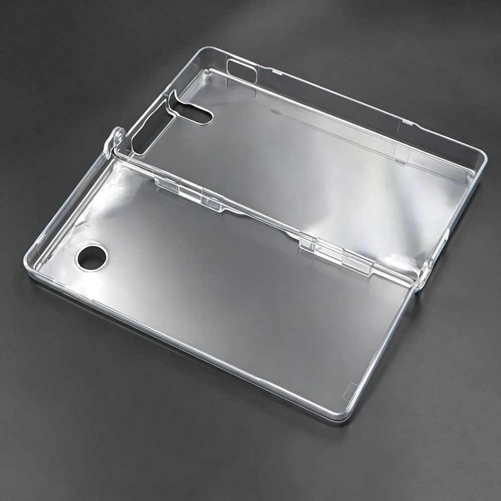 For NDSi Clear Crystal Hard Case Transparent Protective Shell/ Screen Film/ Stylus Pen/ Game Console Accessories