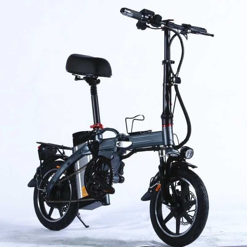 Mini Folding Electric Bike Factory Supply Adult Commuter E-Bicycle Lightweight Foldable Ebike With Full Safety Accessories