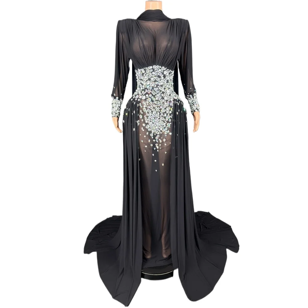 elegant concert dress SHEIN Lady Four Seasons Fall Clothes Long Women Dress Elegant Dresses Concert Outfit Solid Color Pleated Batwing Sleeve Holiday Costumes Outfits