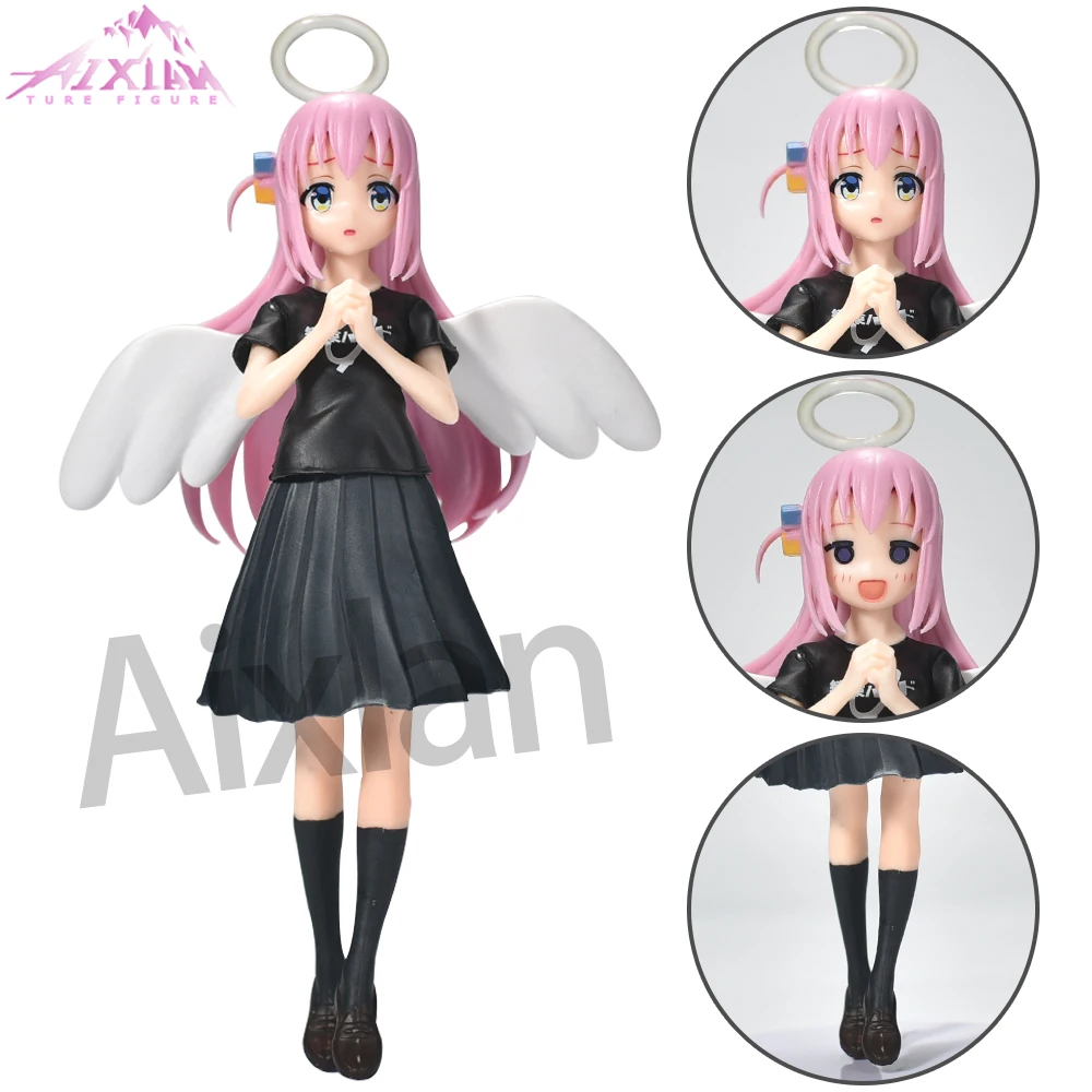 Aixlan Gotoh Hitori Angel Girl Figure BOCCHI THE ROCK! 18cm PVC Action Figure Amine Christmas Gift Collectible Figurine