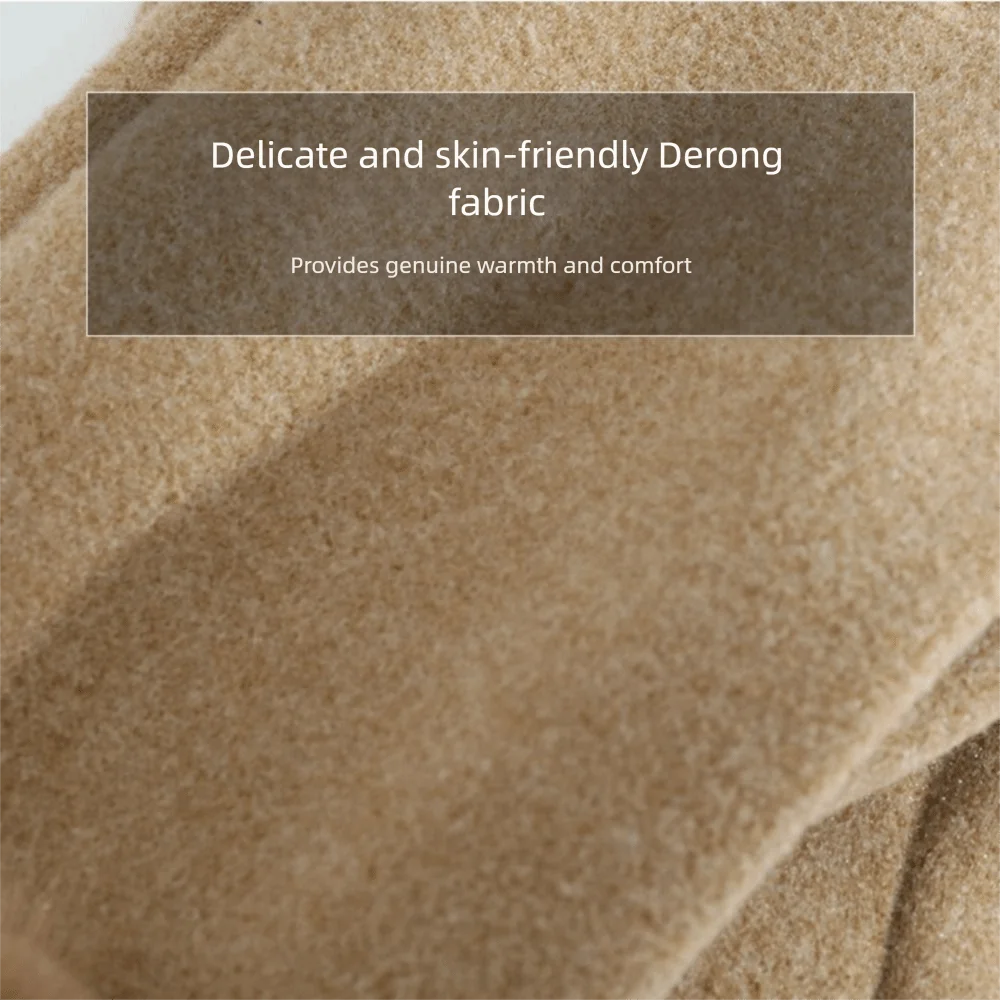 オールマッチベルベット冬スエード手袋ソフト厚い Pu レザー手袋防水暖かい女性サイクリングミトン女の子