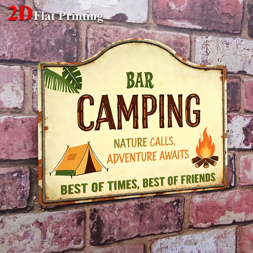 2D Flat, Signs Metal Sheet Painting 