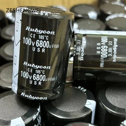 20PCS-2PCS Original  6800UF 100V 100v6800uf Electrolytic Capacitor Radial 35x50mm Hight quality