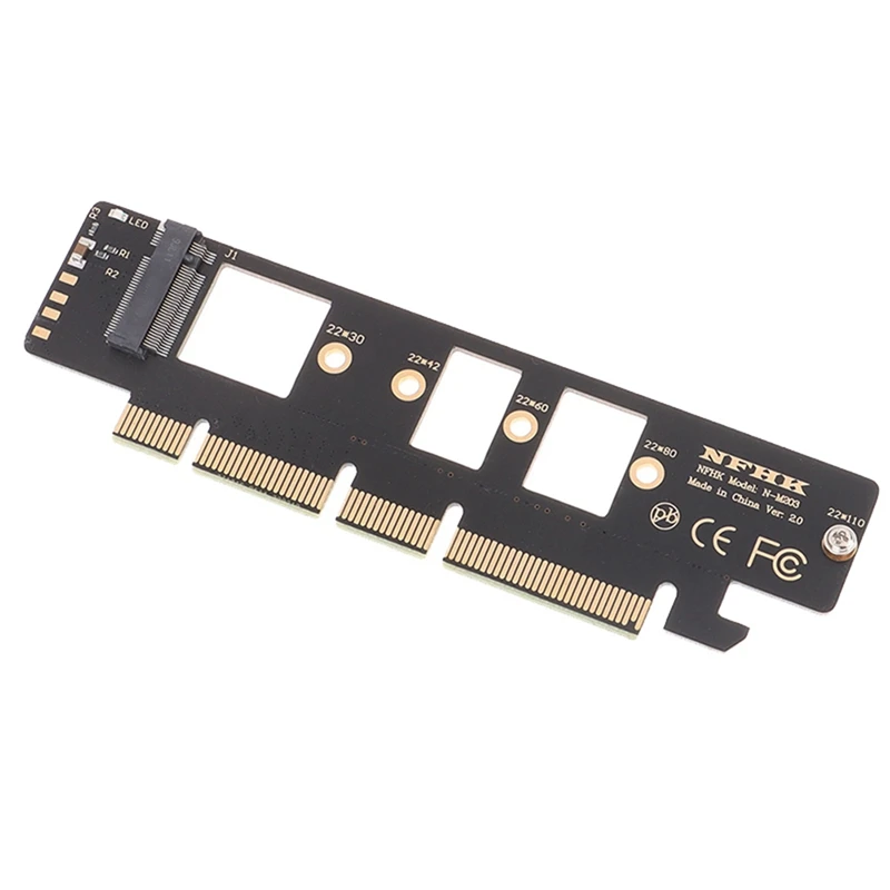 Nvme M.2 NGFF SSD To Pcie X4 To Nvme M.2 Adapter Card Converter SSD Hard Disk Reading Test Card