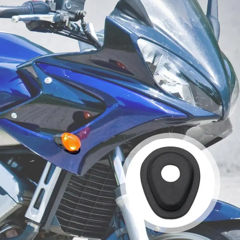 Motocross Directional Light Plate 4pcs Indicator Mounting Spacer For Motorcycle Motocross Adapter Mounting Plate For Most Motorc