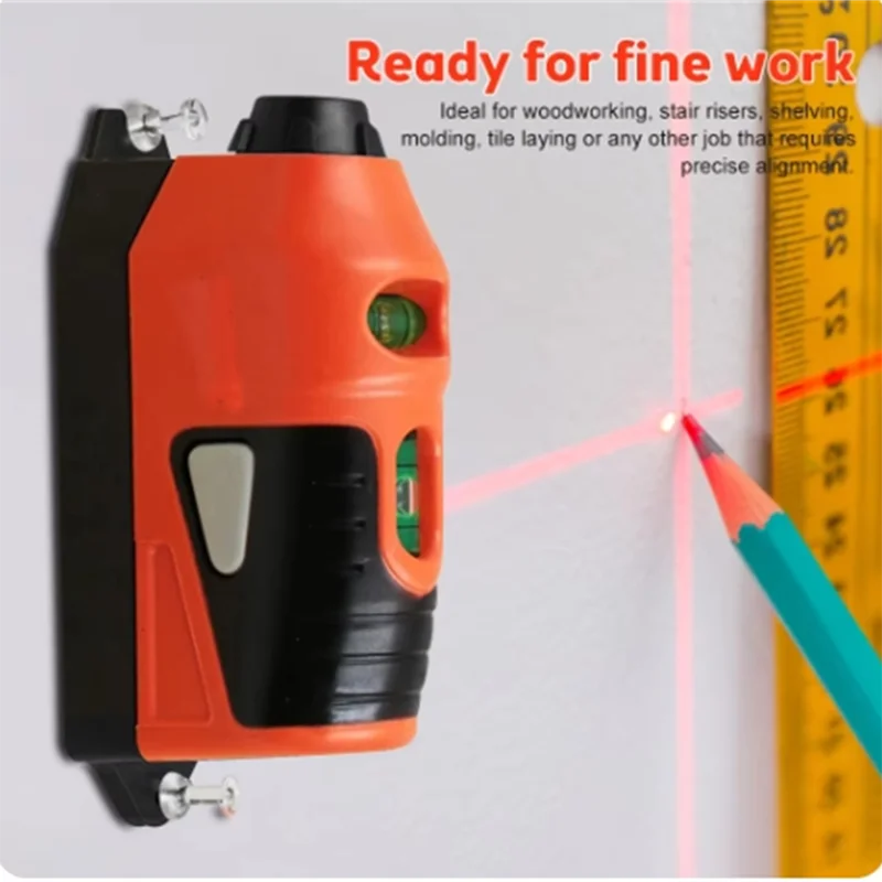 Mini Laser Level Vertical Horizontal Laser Line Projection Measuring Tool Multipurpose Laser Guided Level Line Levels Tool