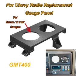 1pc Car Radio Replacement Gauge Panel GMT400 For Chevy 88-94 Cars Interior Accessories