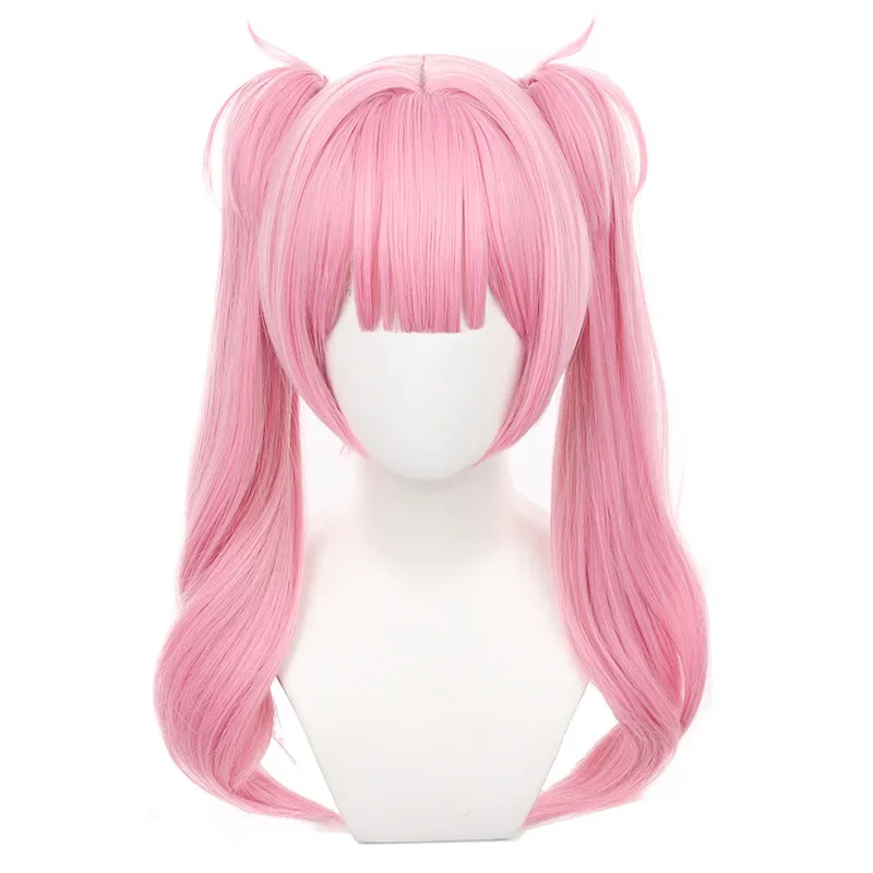 Li Tianchen Tianxi Cosplay  Anime Arrogant Girl Link Click Costume Pink Uniform Wig Party Activity Role Play Outfit for Women