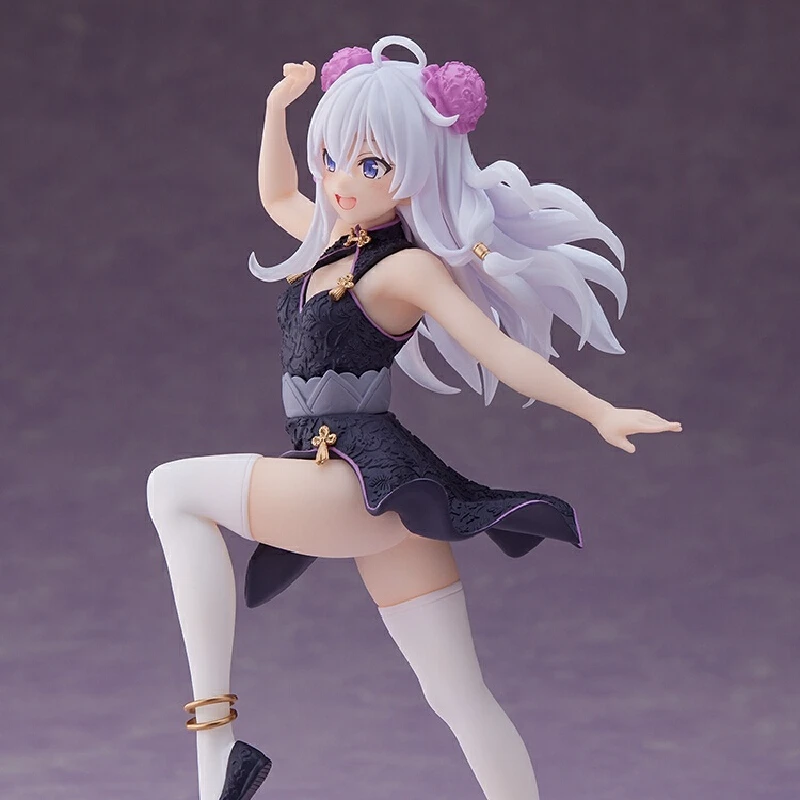 Bruja errante: el viaje de Elaina Cheongsam Elaina Ashen Witch figuras de Anime modelo coleccionar juguetes de adorno muñeca Kawaii Otaku
