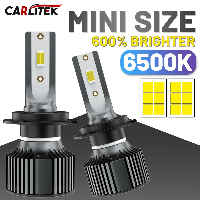 

H4 LED Headlight 7545 CSP LED H7 H1 H11 H8 9005 9006 HB3 HB4 H9 9012 HIR2 6500K Car Lamps Fog Light Bulb Mini Diode Low Price