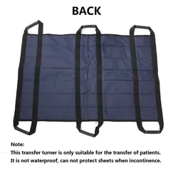 Portable Elderly Patient Transfer Pad Soft Breathable Disabled Hemiplegia Nursing Transfer Belts Positioning Bed Pads Folded New