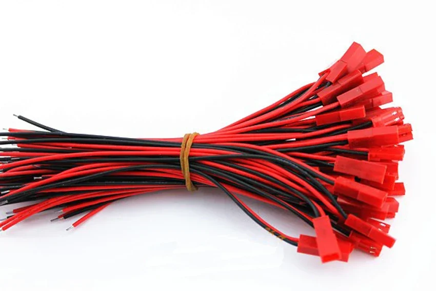 50 pairs JST connector wire battery extention cable for control model