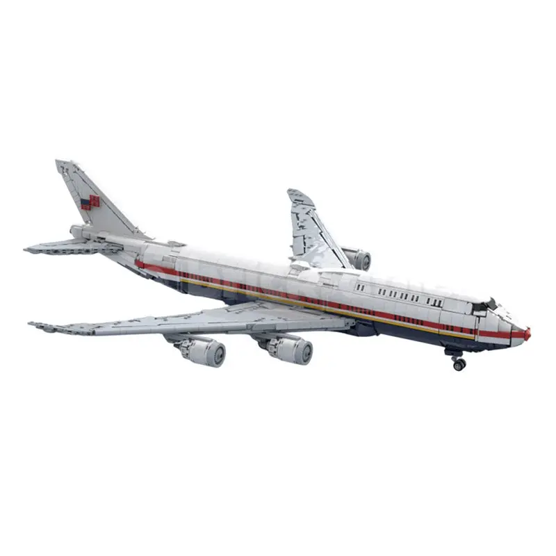 MOC 267018 Neues Air Force One VC 25B Flugzeugmodell Bausteine Kleine Partikel Heimische Bausteine Spielzeug Ausstellungsdekoration Geschenke – Detail 2