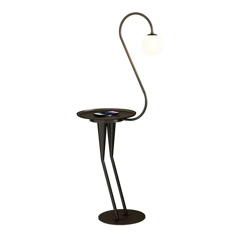 Flamingo living room bedroom bedside lamp simple modern decorative ambient lamp vertical table lamp